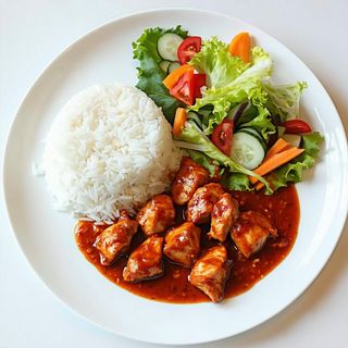 Kurczak w Sosie Pięciu Smaków