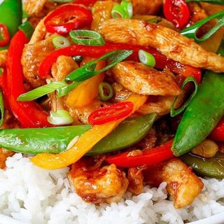 Курица по азиятский