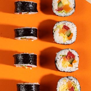 Кимпаб со сливочным сыром