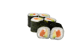 Maki Avocat Saumon Cheese - 6 pièces
