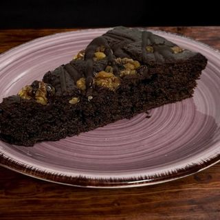 Tarta de brownie de chocolate