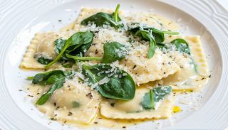 Ravioli Aux Épinards & 4 Fromages