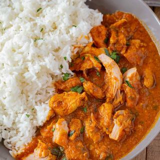 ***Popular >> Coconut Chicken Curry with Rice