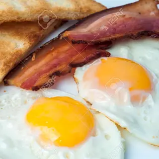 Tostada bacon
