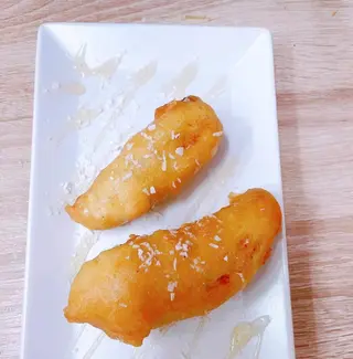 Banan w cieście