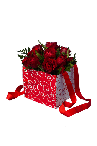 Saquinho com Rosas Vermelhas - Intenso