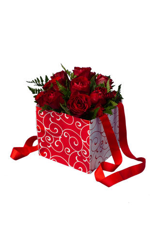 Saquinho com Rosas Vermelhas - Intenso