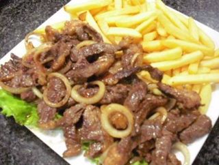 Porção Picanha com Batata Frita