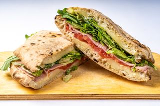 Фокача Сандвич с Мортадела (450гр)