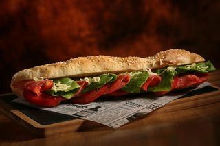 Sandwich salam Sibiu 