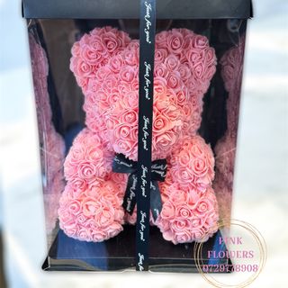 Ursulet din trandafiri frez 40 cm