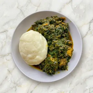 Soup, Beef And Swallow