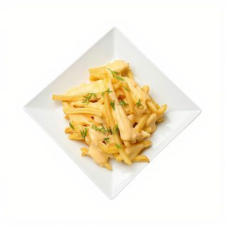 Patatas con queso (ración)