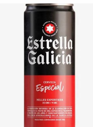 Cerveza Estrella Galicia (330 Ml.)