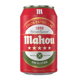 Cerveza Mahou Rojo (330 Ml.)