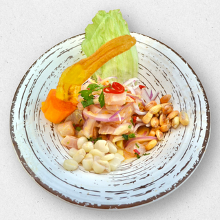 Ceviche Tres Ajíes De Corvina Salvaje