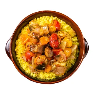 Cous Cous alla curcuma con verdure