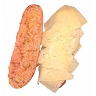 Bocadillo de queso curado