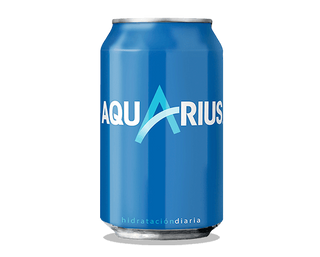 Aquarius Limón lata 330ml.