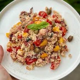 Cous cous di polipo