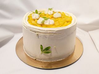 Cheesecake Vainilla Y Mango - Mini Tarta - 4-5 Personas - 600 Gr