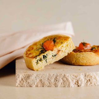 Quiche saumon épinard