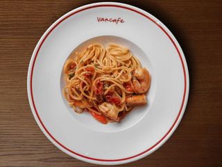 Спагеті з креветкою (320g)