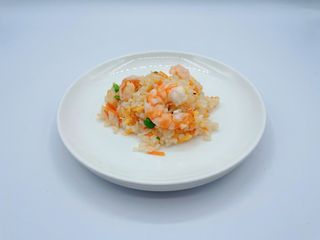 Riso con gamberi