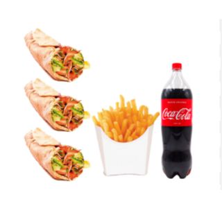 Menú para 3 personas