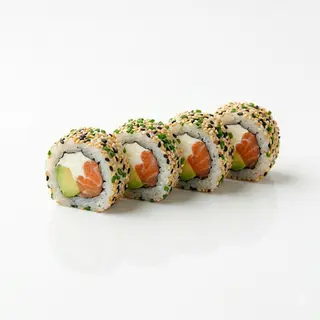 Uramaki Salmón Y Queso (4 Uds.)