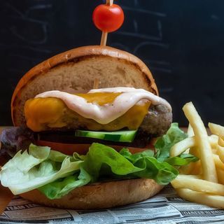 Combo hamburger de tarnera