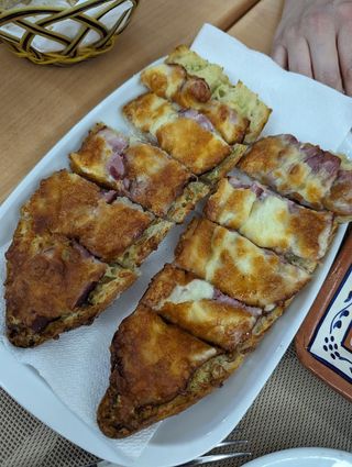Pão de Alho com Bacon