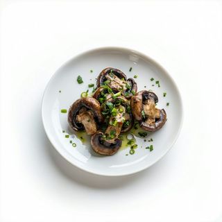 Шампиньоны на гриле