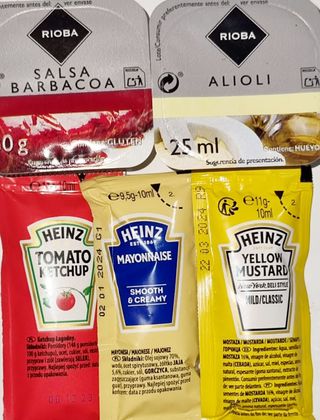  Salsas 5 uds.