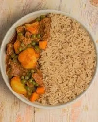 Pilau Minji & Beef stew