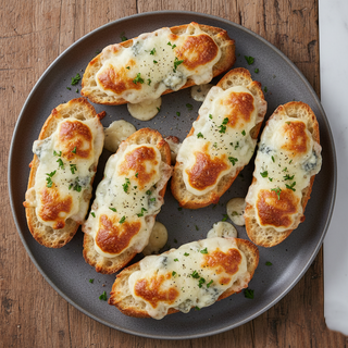 Bruschetti cu prosciutto crudo