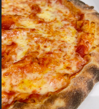 Margherita al piatto