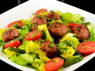 Salade Composée Au Boulettes