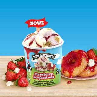 B&J Strawberry Doughnut-ee 465ml
