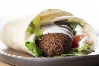 Durum Falafel Con Ensalada