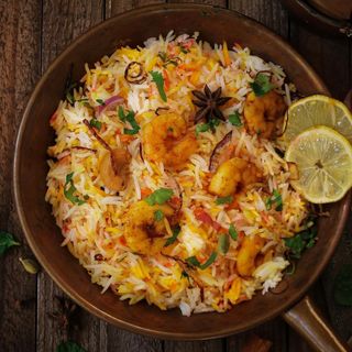 Gambas Biryani
