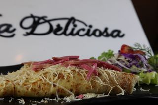 Crêpe Dinde Fumée Avec Œuf