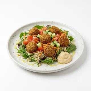 Ensalada de Falafel de Lenteja