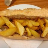 Bocadillo De Carne Al Roquefort