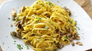 Fettucine alla boscaiola