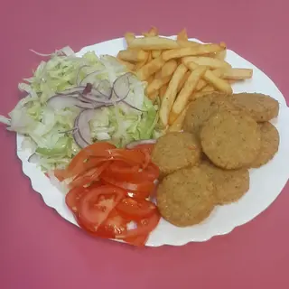 Menù Piatto falafel pane