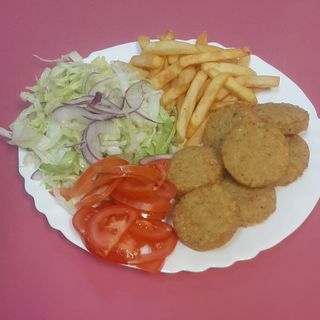 Menù Piatto falafel e pane 