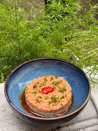 Tartar de ton roșu cu avocado