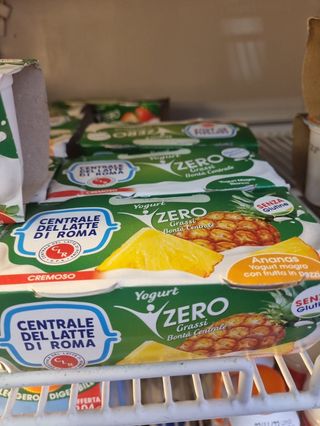 Yogurt centrale ananas confezione da 2