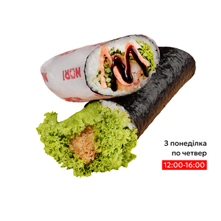 Норі Рол з лососем темпура 345 г